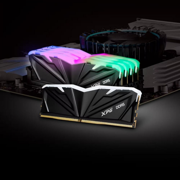 Модуль памяти 32GB XPG DDR5 5600 DIMM Armax RGB AX5U5600C4616G-DTAMRBK Non-ECC, CL46-45-45, 1.1V, Heat Shield, Kit (2x16GB), RTL