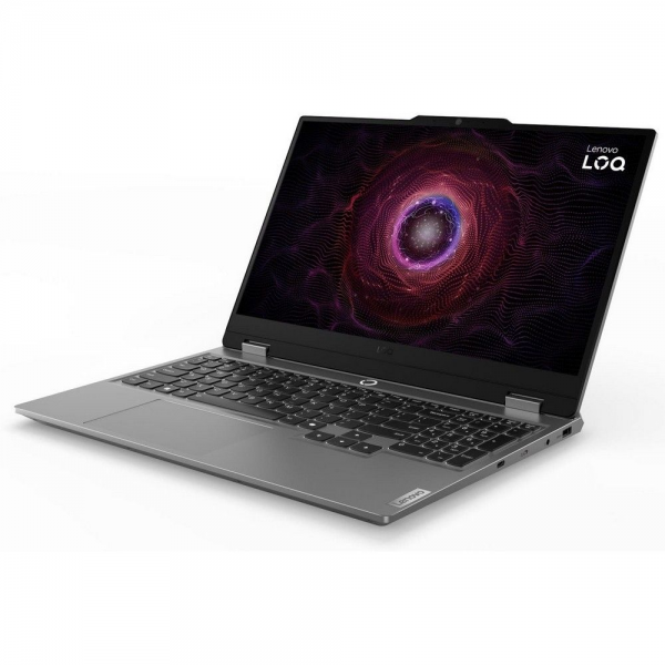 Ноутбук Lenovo LOQ 15ARP9 AMD Ryzen 5 7235HS/16Gb (2*8 D5)/SSD512Gb/RTX3050 6Gb (95W)/15.6’’/IPS/FHD/1920x1080/144Hz/NoOS/RJ-45/Grey/2.38kg