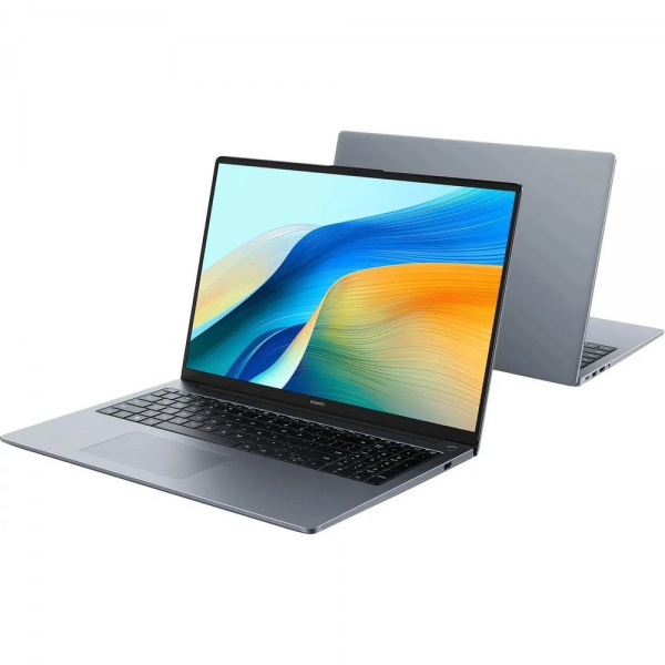 Ноутбук Huawei MateBook D16 Intel Core i7-13700H/16Gb (soldered D4)/SSD1Tb/UMA/16"/IPS/WUXGA/1920x1200/60Hz/NoOS/Space Grey/1.68kg