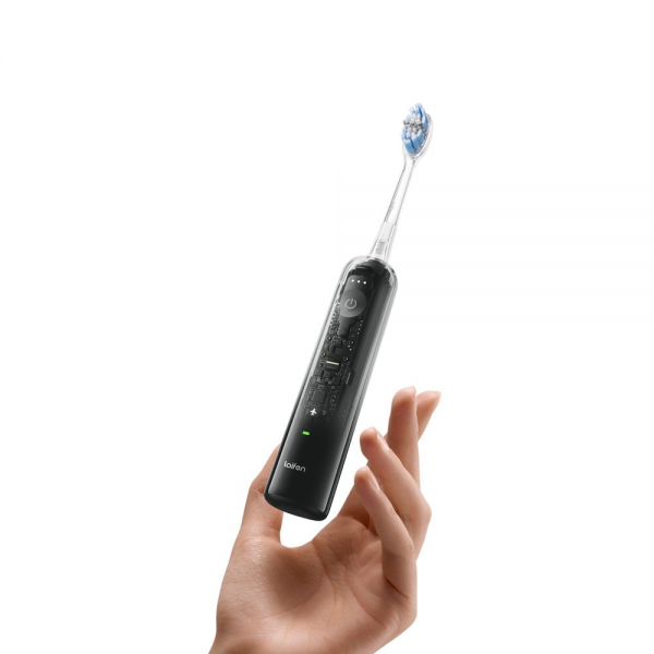 Электрическая зубная щётка вибрационная Laifen Wave Pro Transparent, прозрачная