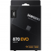 Твердотельный накопитель SSD 2.5" 8TB Samsung 870 EVO Client SSD MZ-77E8T0BW SATA 6Gb/s, 560/530, 3D NAND TLC,
