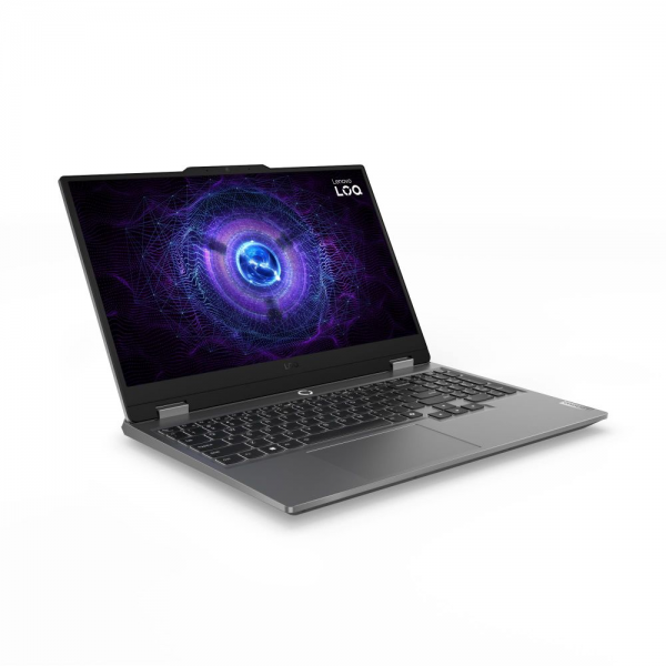 Ноутбук Lenovo LOQ 15IRX9 Intel Core i7-13645HX/16Gb (1*16 D5)/SSD512Gb/RTX4050 6Gb (105W)/15.6"/IPS/FHD/1920x1080/144Hz/NoOS/RJ-45/Luna Grey/2.38kg