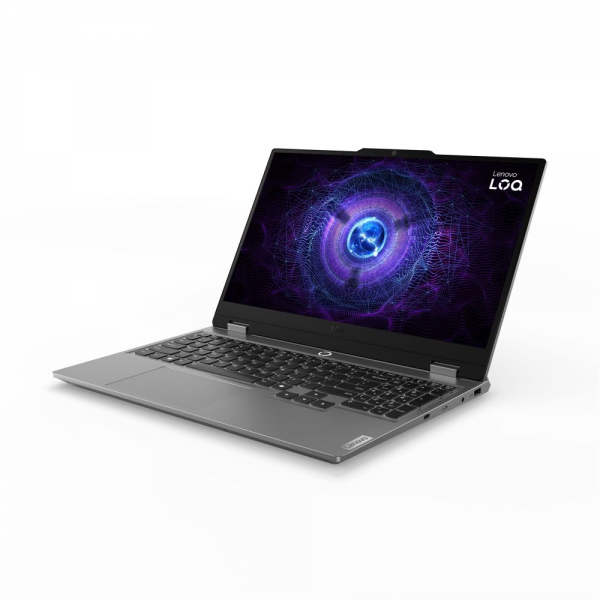 Ноутбук Lenovo LOQ 15IRX9 Intel Core i7-13645HX/16Gb (1*16 D5)/SSD512Gb/RTX4050 6Gb (105W)/15.6"/IPS/FHD/1920x1080/144Hz/NoOS/RJ-45/Luna Grey/2.38kg