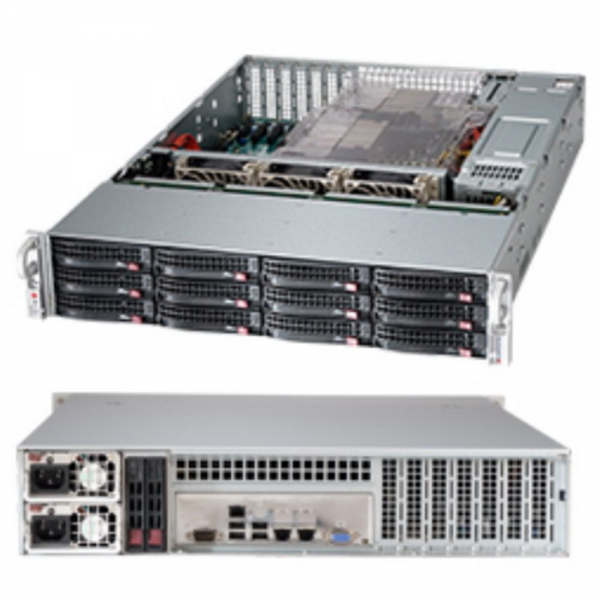 Корпус серверный SuperMicro Bad Pack SuperMicro CSE-826BE1C-R920LPB 2U SC826B Chassis W/ 1 Expander, 920W, Black (158003)