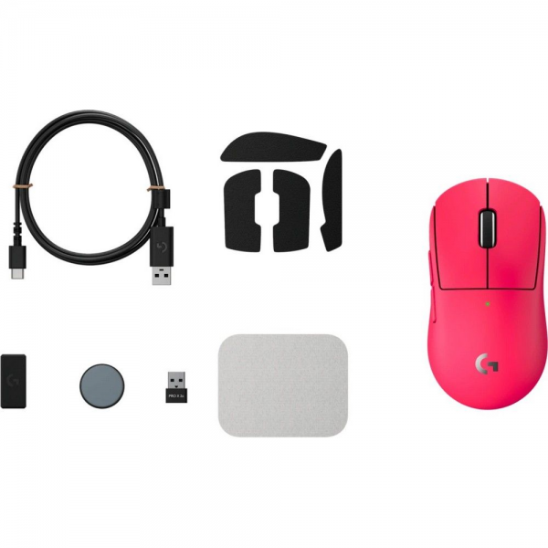 Игровая мышь беспроводная Logitech PRO X SUPERLIGHT 2c, Pink