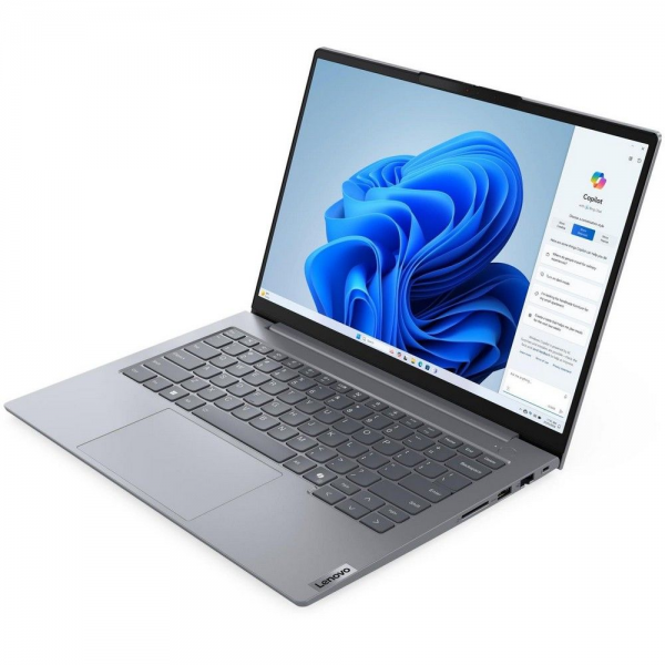 Ноутбук Lenovo ThinkBook 14 G7 ARP AMD Ryzen 5 7535HS/16Gb (1*16 D5)/SSD512Gb/UMA/14"/IPS/WUXGA/1920x1200/60Hz/NoOS/RJ-45/Arctic Grey/1.38kg