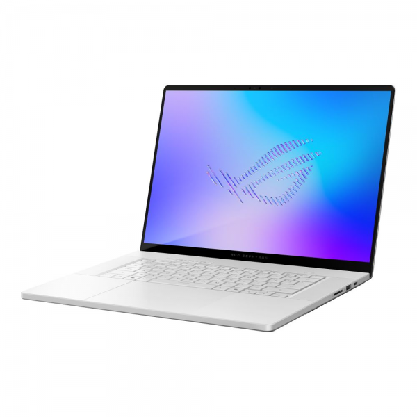 Ноутбук ASUS ROG Zephyrus G16 GU605MZ-QR102W Intel Core Ultra i9 386H/32Gb (soldered D5)/SSD1Tb/RTX5070Ti 12Gb (115W)/14"/OLED/3K/2880х1800/120Hz/NoOS/Platinum White/1.57kg