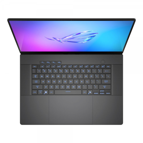 Ноутбук ASUS ROG Zephyrus G16 GU605CM-QR113 Intel Core Ultra i7 255H/32Gb (soldered D5)/SSD1Tb/RTX5060 8Gb (115W)/16"/OLED/WQXGA/2560x1600/240Hz/NoOS/Eclipse Gray/1.85kg
