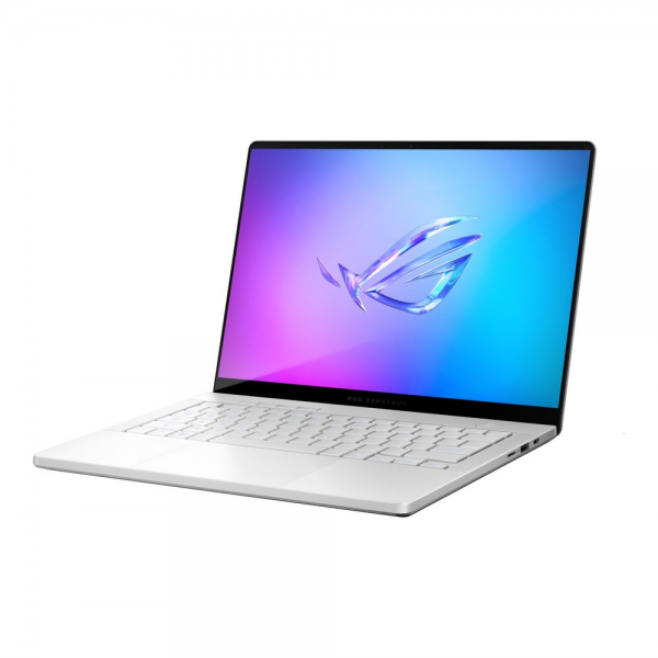 Ноутбук ASUS ROG Zephyrus G14 GA403GM-SY021 AMD Ryzen AI 9 465/32Gb (soldered D5)/SSD1Tb/RTX5060 8Gb (115W)/14"/OLED/3K/2880х1800/120Hz/NoOS/Platinum White/1.57kg