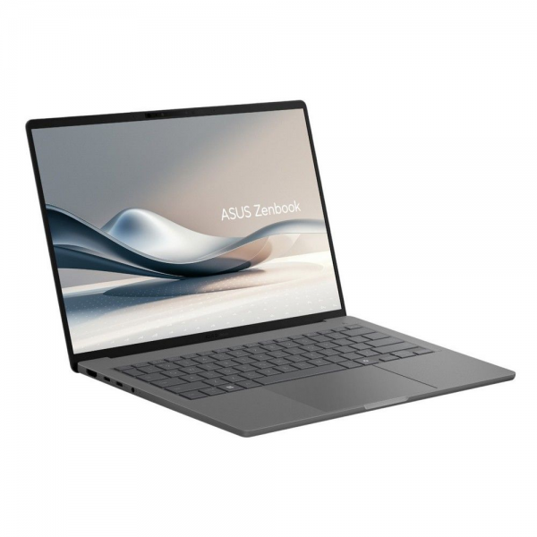 Ноутбук ASUS Zenbook 14 UX3407QA Qualcomm Snapdragon X X1-26-100/16Gb (soldered D5)/SSD512Gb/UMA/14"/OLED/Touch/WUXGA/1920x1200/60Hz/Win11/Iceland Grey/0.98kg