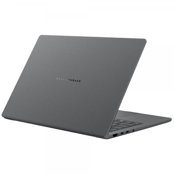 Ноутбук ASUS Zenbook 14 UX3407QA Qualcomm Snapdragon X X1-26-100/16Gb (soldered D5)/SSD512Gb/UMA/14"/OLED/Touch/WUXGA/1920x1200/60Hz/Win11/Iceland Grey/0.98kg