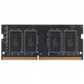 Модуль памяти AMD Radeon 4GB  DDR3 1600 SO DIMM R5 Entertainment Series Black R534G1601S1S-UO Non-ECC, CL11, R534G1601S1S-UO 1.5V, Bulk (180374)