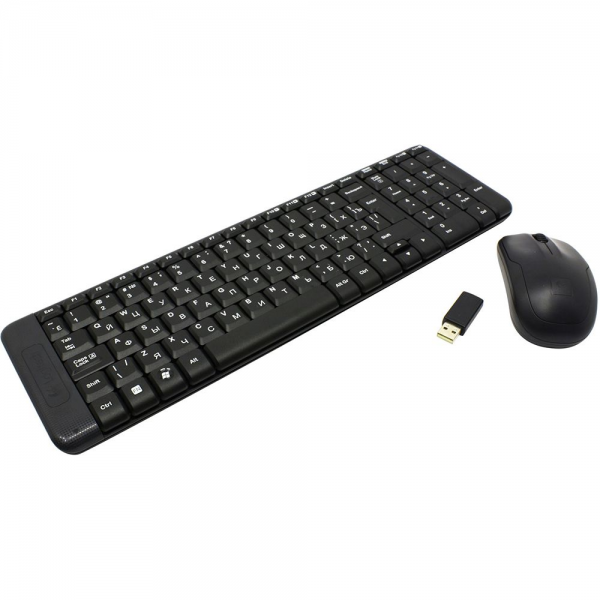 Комплект клавиатура и мышь Logitech MK220 |920-003169| Комплект беспроводной Logitech MK220 {8}, (029927)