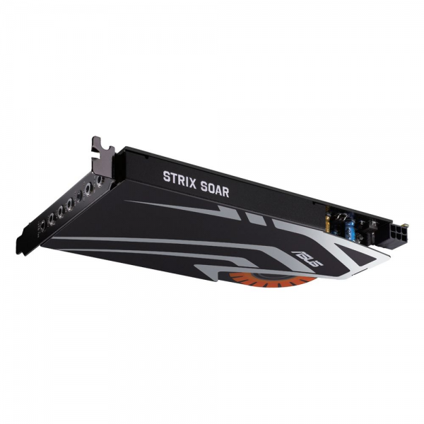 Звуковая плата ASUS STRIX SOAR WOWGAMEBUNDLE 7.1 PCIe gaming sound card RTL {6} (005974)
