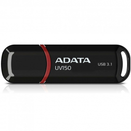 USB накопитель ADATA DashDrive UV150 AUV150-64G-RBK USB 3.0, 64GB R35/W10, Black, Retail (799291)