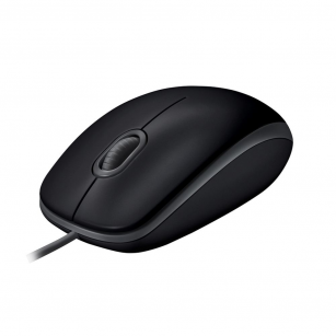 Мышь Logitech B100 Black |910-003357| черная, оптическая 800dpi, USB, 1.8м, {10}, (041271)