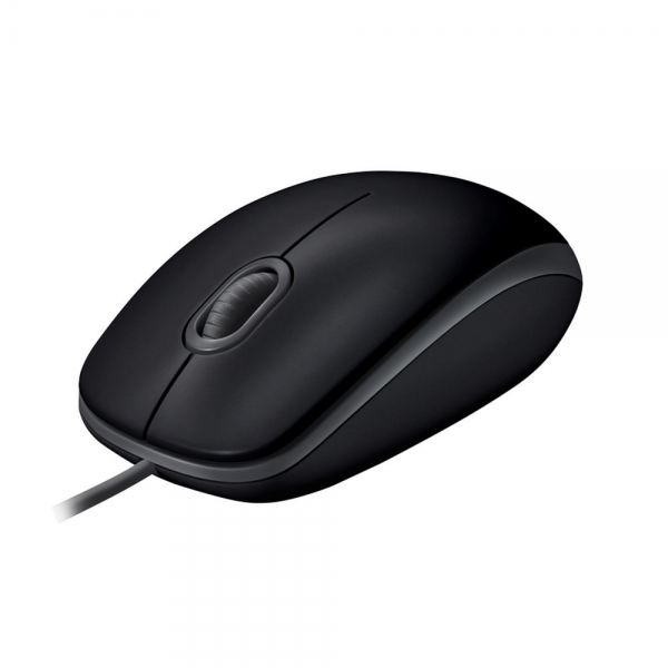 Мышь Logitech B100 Black |910-003357| черная, оптическая 800dpi, USB, 1.8м, {10}, (041271)
