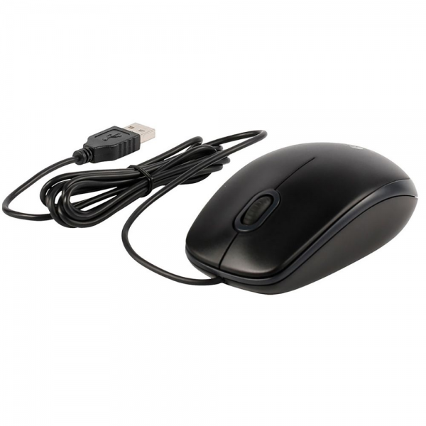 Мышь Logitech B100 Black |910-003357| черная, оптическая 800dpi, USB, 1.8м, {10}, (041271)