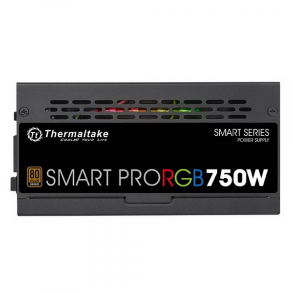 Блок питания Thermaltake Smart Pro RGB 750 SPR-750AH3FSB-R (PS-SPR-0750FPCBEU-R) 750W, 80 Plus Bronze, полностью модульный