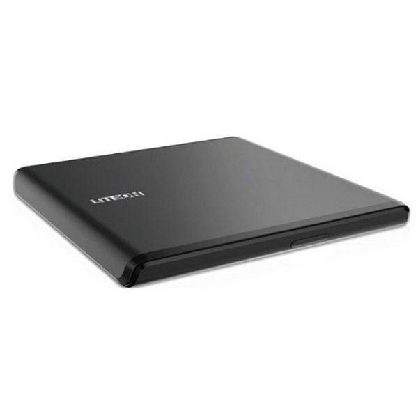 Привод DVD±RW USB LiteON LiteON DVD±RW DL External Slim ODD ES1-01 (DN-8A6NH-L01-B) USB 2.0, DVD±R 8x, DVD±RW 8/6x, DVD±R DL ES1-01 (DN-8A6NH-L01-B) 6x, DVD-RAM 5x, CD-RW 24x, CD-R 24x, DVD-ROM 8x, CD 24x, M-DISC, Link2TV, Black, Retail {30} (019996) (ES1