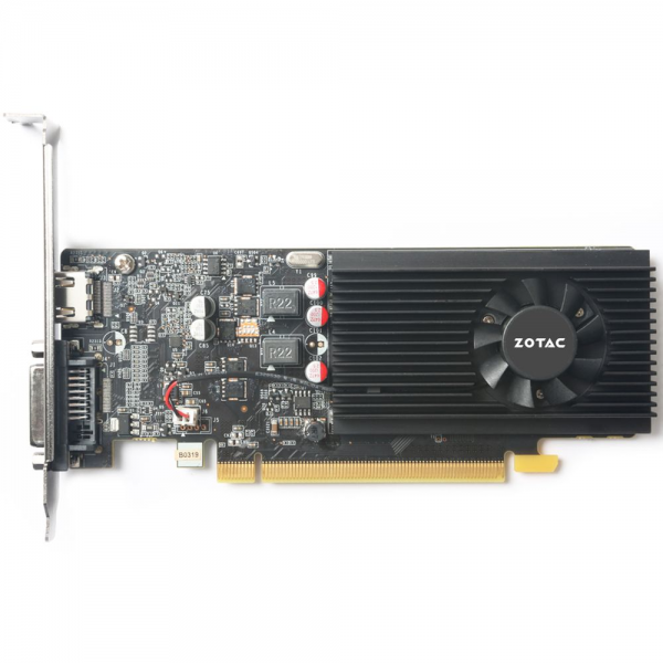 Видеокарта Zotac GT1030 2GB GDDR5 64bit DVI HDMI 1FAN LP RTL