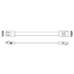 Кабель Advantech 1700018971   M Cable SATA 7P/SATA 7P 15CM 180/180 W/