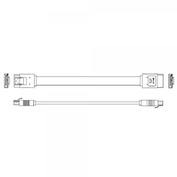 Кабель Advantech 1700018971 M Cable SATA 7P/SATA 7P 15CM 180/180 W/