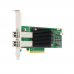Сетевой адаптер Broadcom Emulex LPe32002-M2 (REV 001 / REV A ) Gen 6 (32GFC), 2-port, 32Gb/s, PCIe Gen3 x8, LC MMF 100m, трансиверы установлены {5} (011368) (011412)
