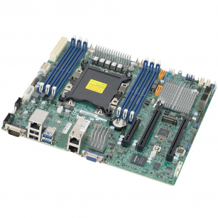 Материнская плата  SuperMicro MBD-X11SPM-TF-O microATX LGA3647 6xDDR4 6xSATA3 4xUSB3.0 6xUSB2.0 VGA D-Sub 2xPCI-E3.0x16 1xPCI-E3.0x8 RTL