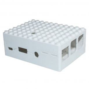 Корпус ACD RA181 White ABS Plastic Building Block case for Raspberry Pi 3 B/B+ (CBPIBLOX-WHT) (494279)