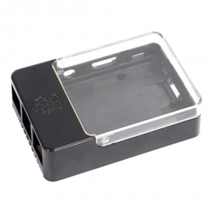 Корпус ACD RA175   Black Case w/Sense Hat hole  for Raspberry Pi 3 B (CBPIHAT-BLK)