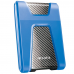 Жесткий диск внешний ADATA HD650 AHD650-2TU31-CBL 2TB 2.5" USB 3.1, LED indicator, Blue, Retail (460462)