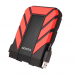 Жесткий диск внешний ADATA HD710 Pro AHD710P-2TU31-CRD 2TB 2.5" USB 3.1, IP68, Shock Sensor, Red, Retail