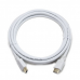 Кабель HDMI Cablexpert CC-HDMI4-W-10, 3м, v1.4, 19M/19M, белый, позол.разъемы, экран, пакет