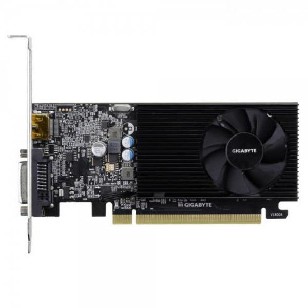 Видеокарта Gigabyte GT1030 2GB GDDR4 64bit DVI-D HDMI 1FAN LP RTL {20} (303280)