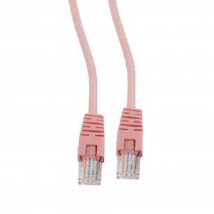 Кабель Cablexpert Патч-корд UTP PP12-0.5M/RO   кат.5e, 0.5м, литой, многожильный (розовый) (077859)