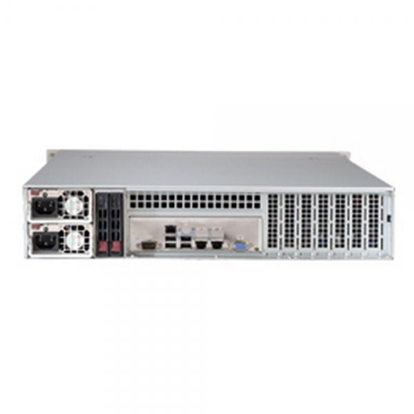 Корпус SuperMicro CSE-826BAC4-R920LPB 2U, LP, E-ATX, 920 Вт, 8x 3.5-inch SAS3/SATA3 HDD/SSD and 4x SAS3/SATA3/NVMe, черный
