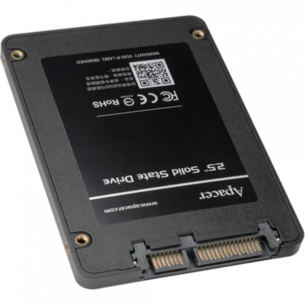 Твердотельный накопитель SSD Apacer AS340 Panther AP480GAS340G-1 480GB 2.5" Client SATA 6Gb/s, 550/450, MTBF 1.5M, TLC, 280TBW, RTL {100} (916259)