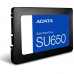 Твердотельный накопитель SSD ADATA SU650 ASU650SS-240GT-R 240GB 2.5" Client SATA 6Gb/s, 520/450, IOPS 40/75K, MTBF 2M, 3D NAND, DRAM less, 140TBW, 0,53DWPD, RTL (461162)
