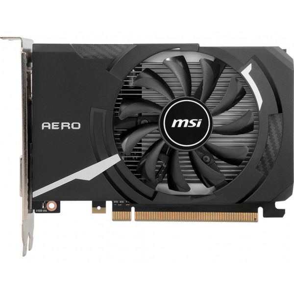 Видеокарта MSI GT1030 AERO ITX OC 2GB DDR4 64bit DVI HDMI 1FAN RTL {20} (561413)