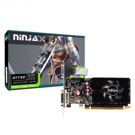 Видеокарта Ninja (Sinotex) GT730 1GB DDR3 128bit VGA DVI HDMI 1FAN LP RTL {50}