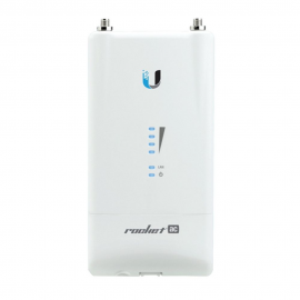 Точка доступа Wi-Fi Ubiquiti Rocket 5AC Lite |R5AC-Lite| Ubiquiti внешняя Wi-Fi точка доступа, 5 ГГц, 2х2 MIMO, AirMax, 802.11ac |R5AC-Lite| (022708) {20} (025174)