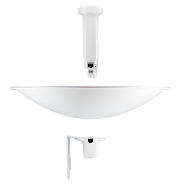 Точка доступа Wi-Fi Ubiquiti PowerBeam M5-400 (PBE-M5-400) Ubiquiti точка доступа 5 ГГц, AirMax, (Отражатель, облучатель, |PBE-M5-400| комплект креплений, PoE - адаптер, кабель) (749454) {5}