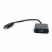 Переходник Cablexpert HDMI-VGA A-HDMI-VGA-04, 19M/15F, провод 15см {50} (090384)