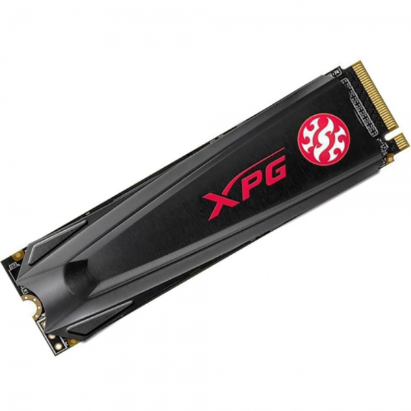 Твердотельный накопитель SSD ADATA XPG GAMMIX S5 256GB M.2 2280 AGAMMIXS5-256GT-C Client PCIe Gen3x4 with NVMe, 2100/1200, IOPS 190/180K, MTBF 2M, 3D TLC, 150TBW, NVMe 1.3, Heat Sink, RTL (469250)