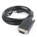 Кабель Cablexpert HDMI-VGA A-03-6, 19M/15M + 3.5Jack, 1.8м, черный, позол.разъемы, пакет A-HDMI-VGA-03-6 (098021)