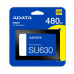 Твердотельный накопитель SSD ADATA SU630SS ASU630SS-480GQ-R 480GB 2.5" Client SATA 6Gb/s, 520/450, IOPS 40/65K, MTBF 1.5M 3D QLC, 100TBW, RTL (469182)
