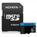 Карта памяти ADATA microSDXC 128GB ADATA Premier Memory Card AUSDX128GUICL10A1-RA1 UHS-I Class 10/V10 A1, 100/25 MB/s, AUSDX128GUICL10A1-RA1 Adapter, -25°C + 85°C, RTL (461940)