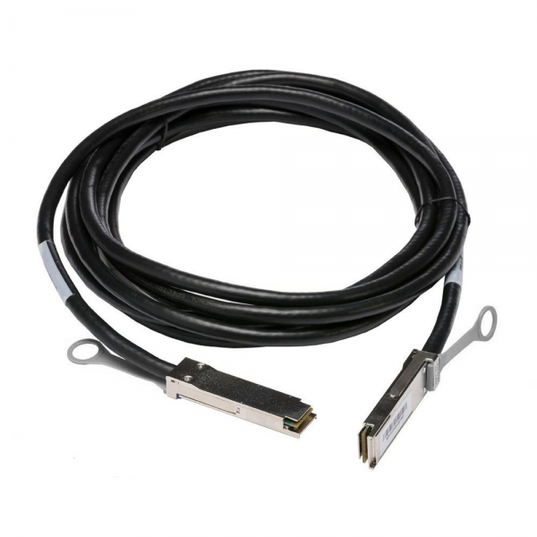 Кабель Fibertrade FT-QSFP28-CabP-AWG30-2, DAC Copper cable (100G, QSFP28, AWG30 витая пара, 2м)