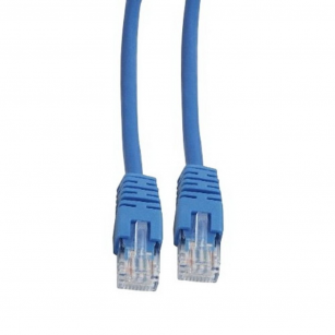 Кабель Cablexpert Патч-корд FTP  PP6-1M/B кат.6, 1м, литой, многожильный (синий)